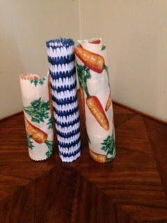 Beeswax wraps!! This is definitely gong on my to do list! (Let us know if you want us to order some wax for you.)