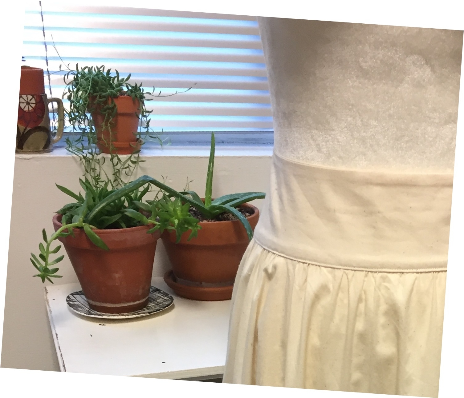 Sneak peek of the muslin....