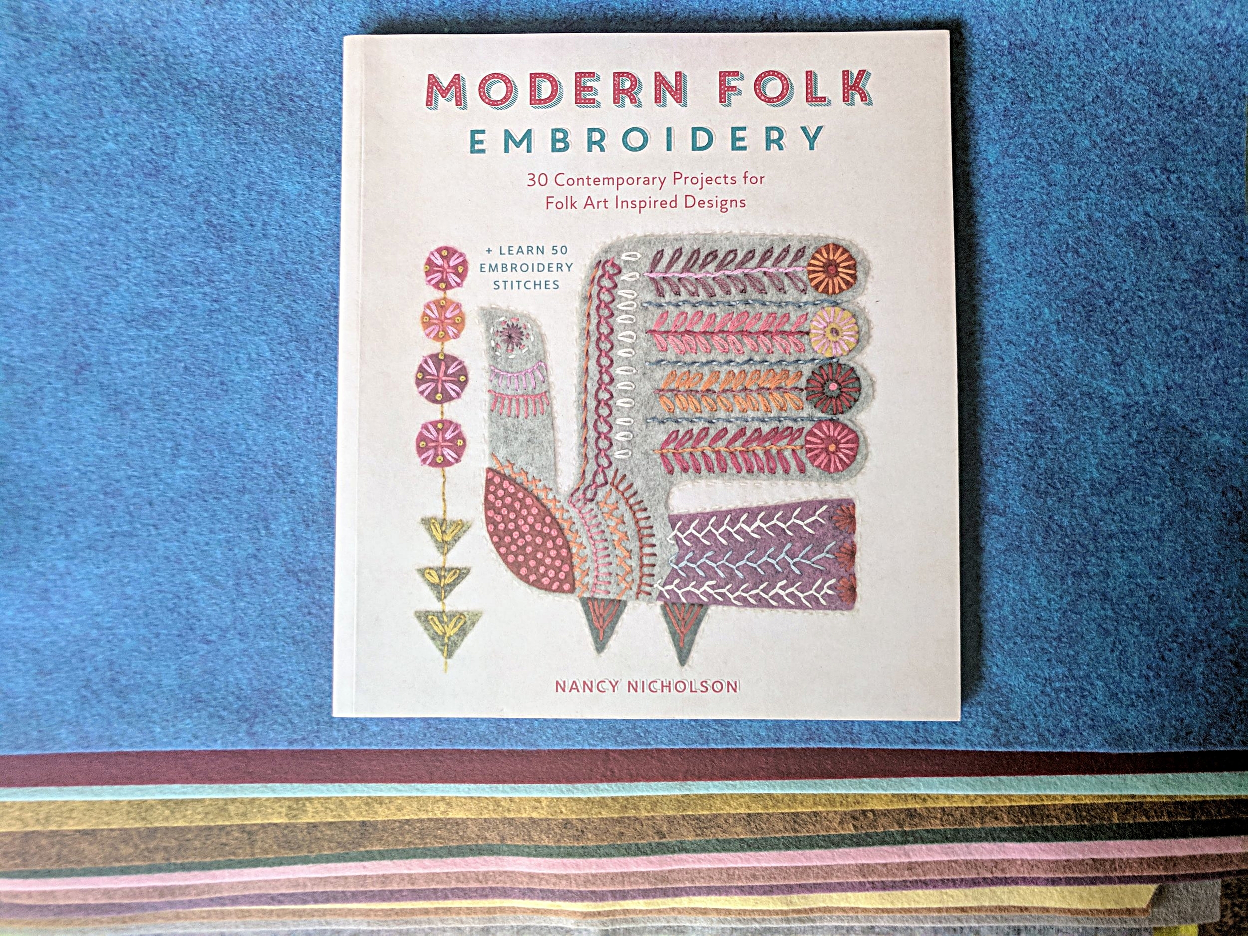 Modern Folk Embroidery — Bolt Fabric Boutique