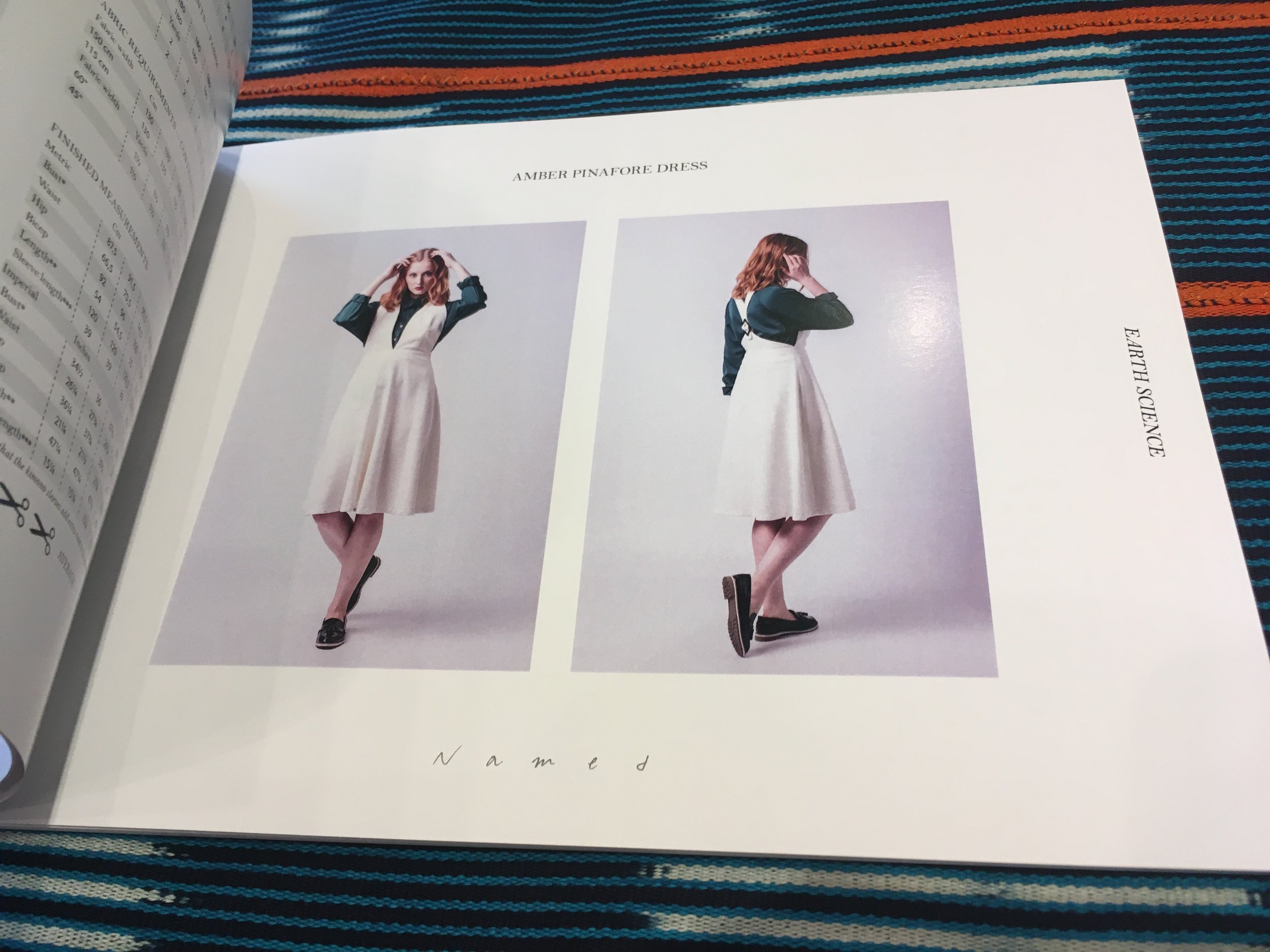 Amber Pinafore Dress