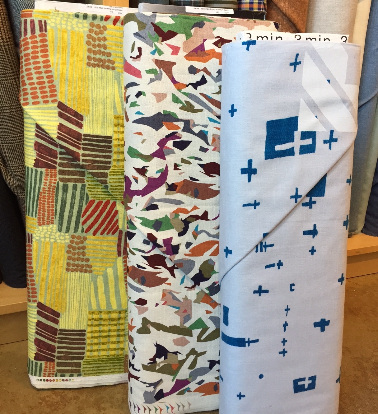 Dreamy, dreamy barkclothes. These would be great for home dec and apparel.