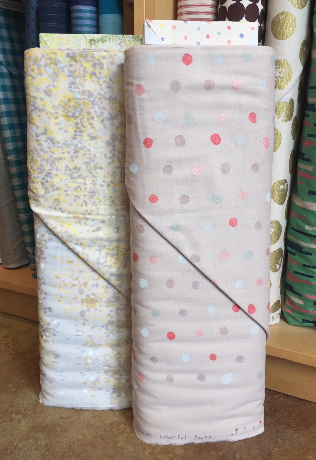 Soft hued Nani Iro double gauze.