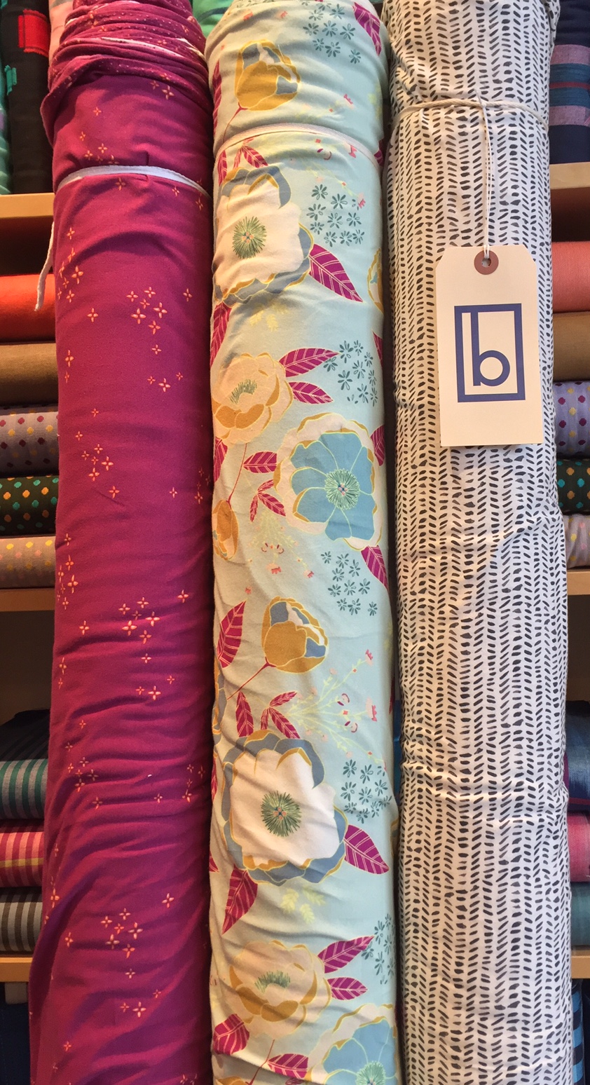 Art Gallery knocks it out of the park with their stretchy, cozy cotton knits. Fantastic, wearable prints to boot!