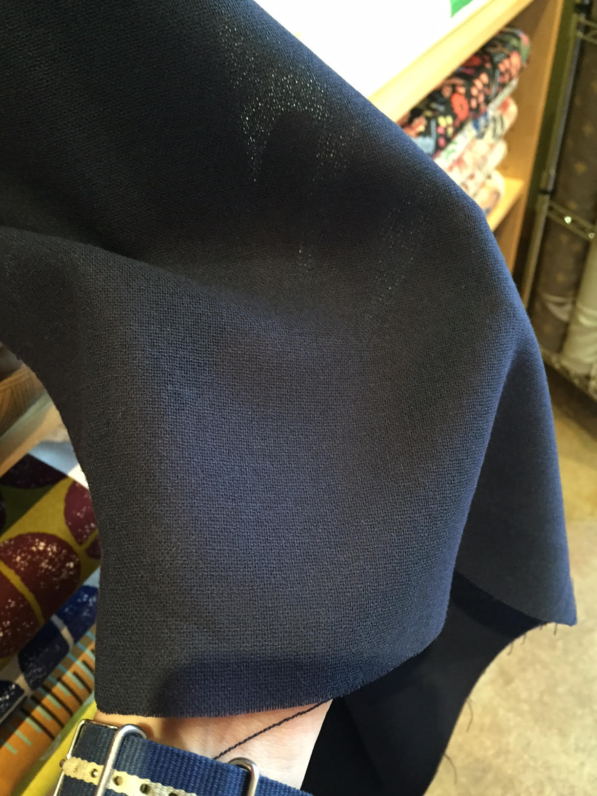 up close and personal with a lovely wool gauze
