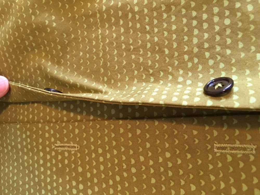 Easy way to line up buttons with their holes — Bolt Fabric Boutique ...