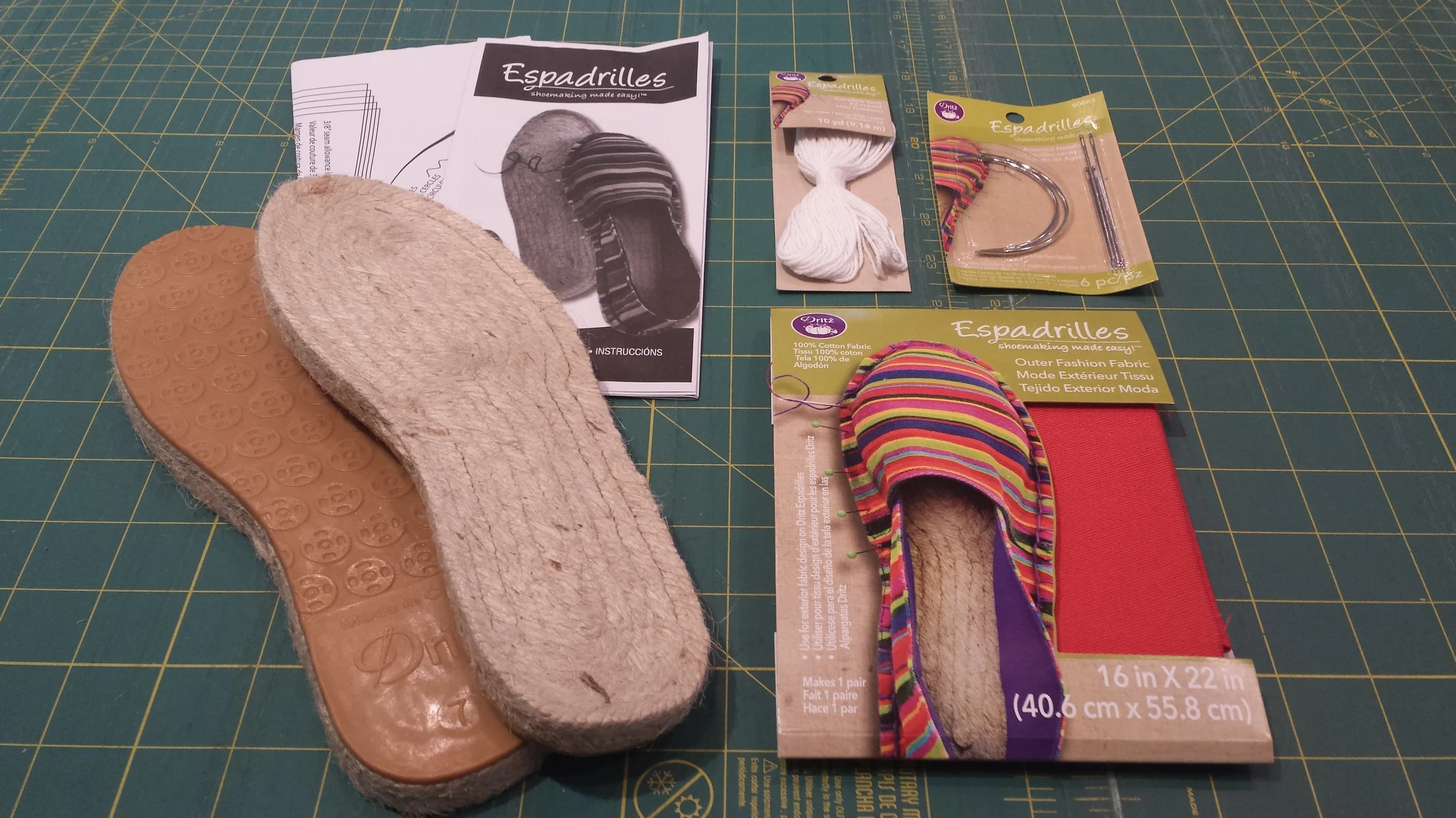 Make Your Own Espadrilles — Bolt Fabric Boutique Portland, Oregon