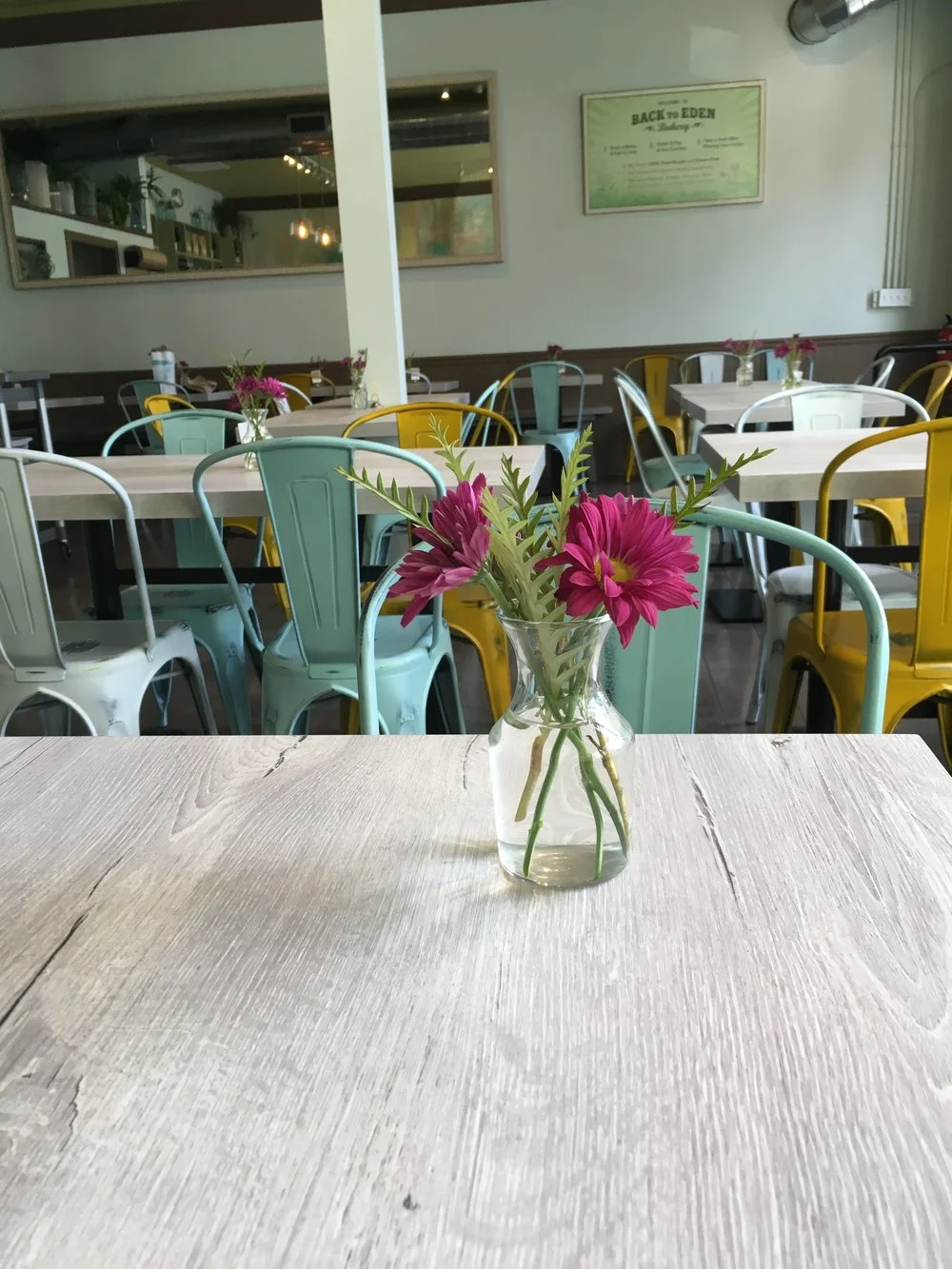 Back to Eden's new Cafe