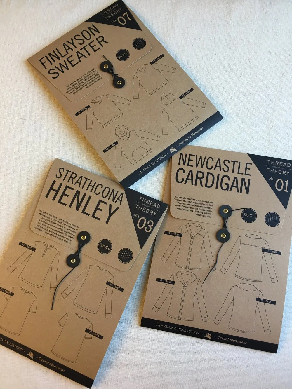 New Men's Patterns & Fabric Options 