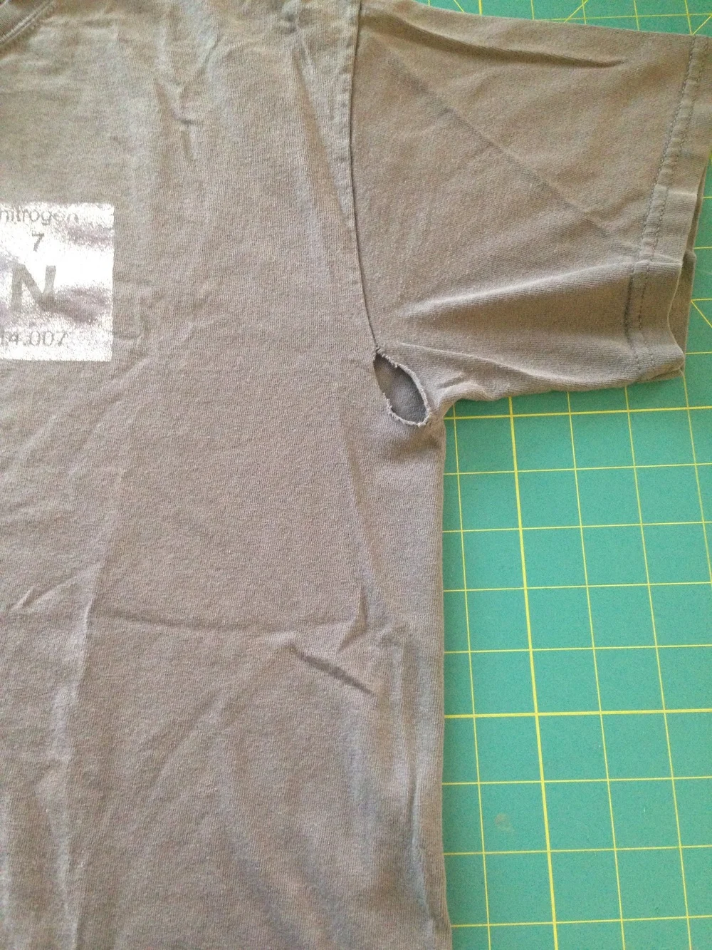 less visible mending