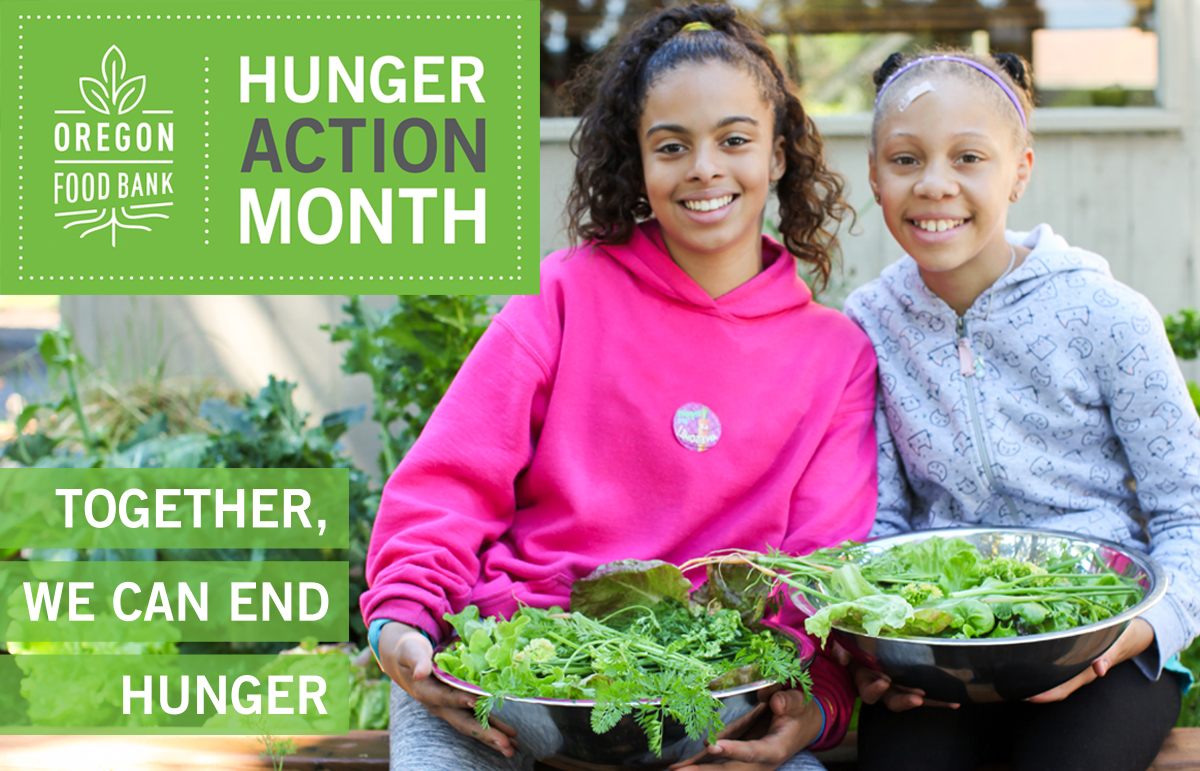 Hunger Action Month Fundraiser Starts Today!