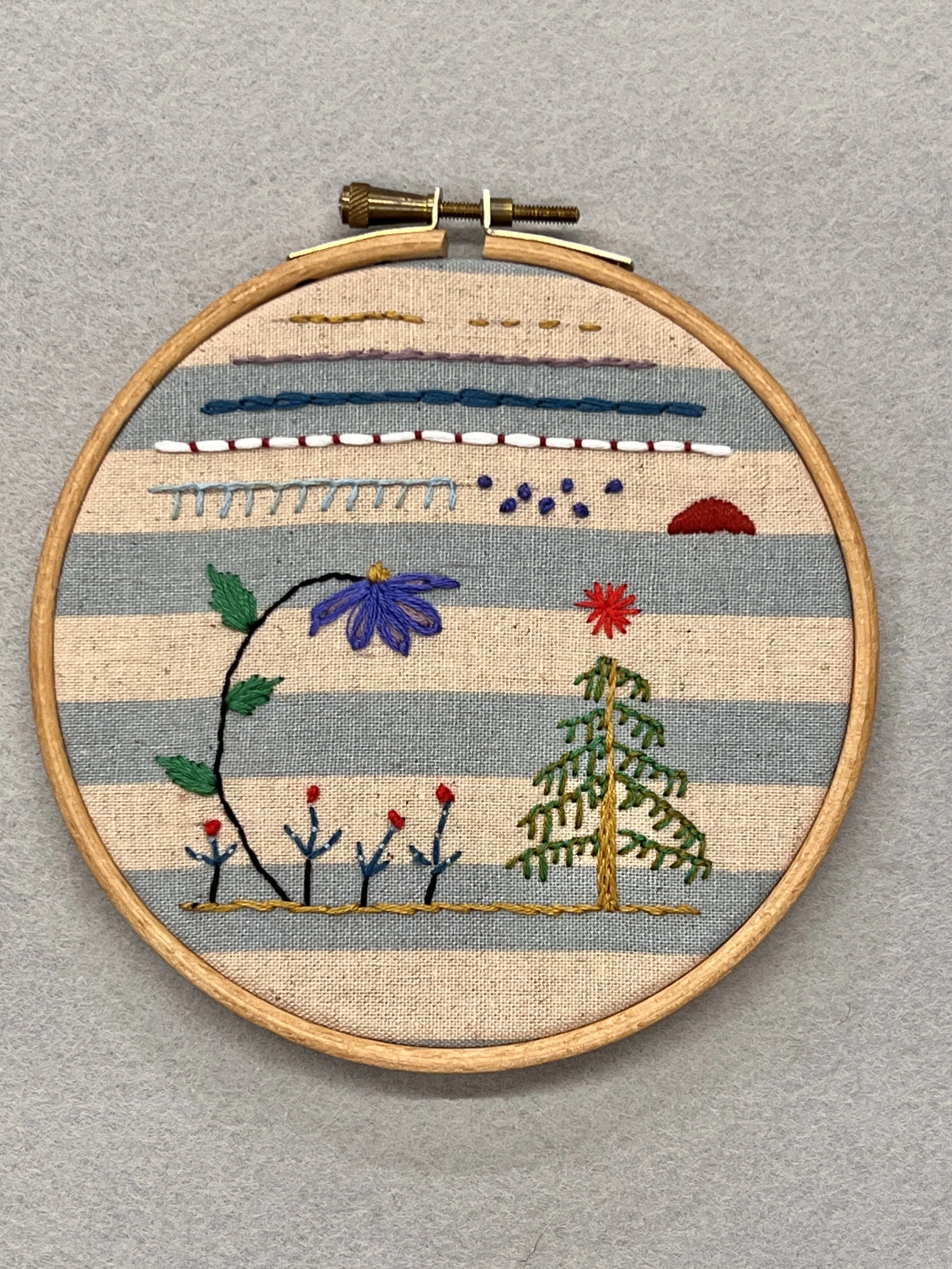 Introduction to Embroidery: Sampler