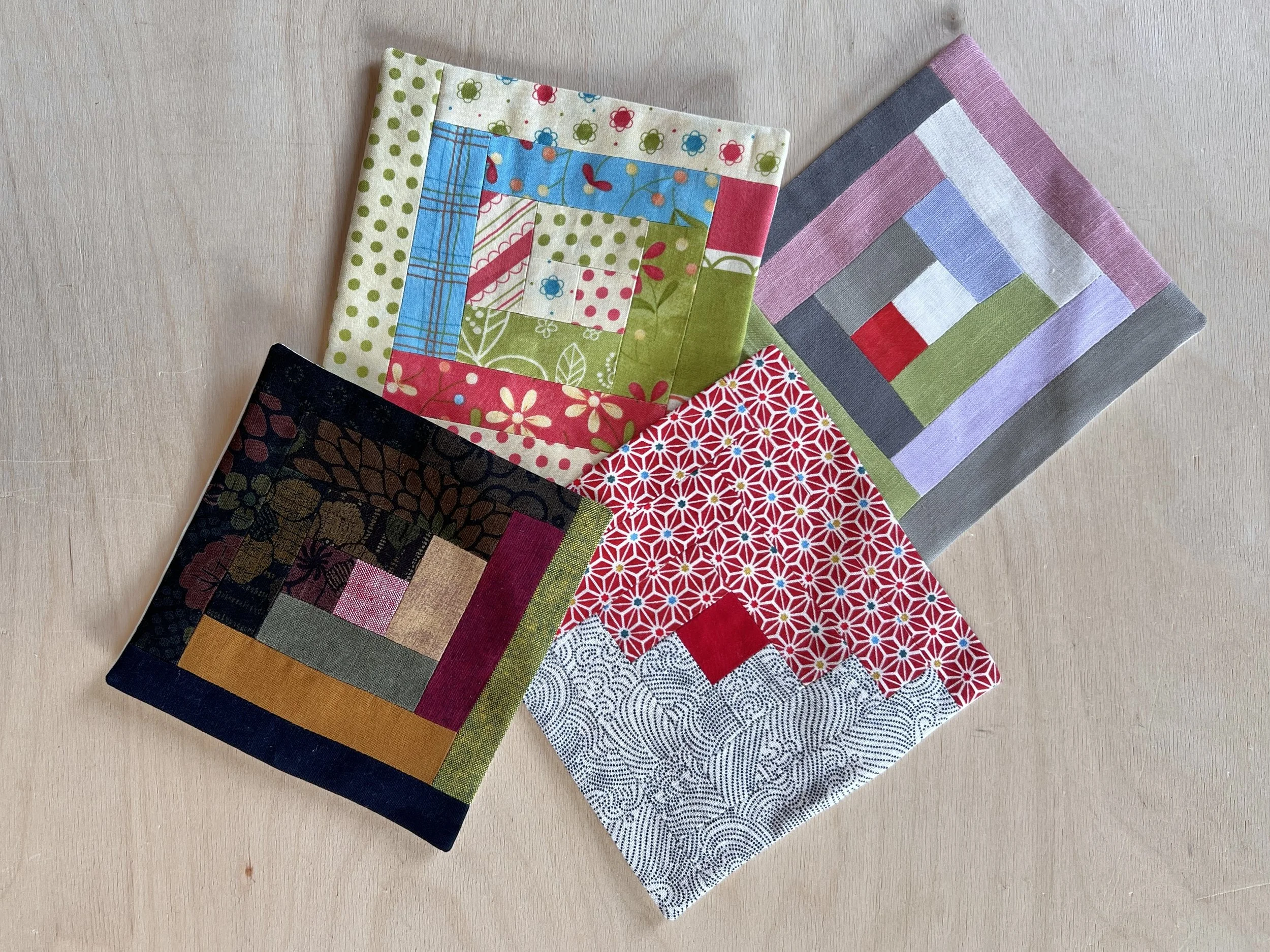 Quilt block of the Month: Log Cabin