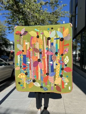 Improv Quilting: Flower-ish