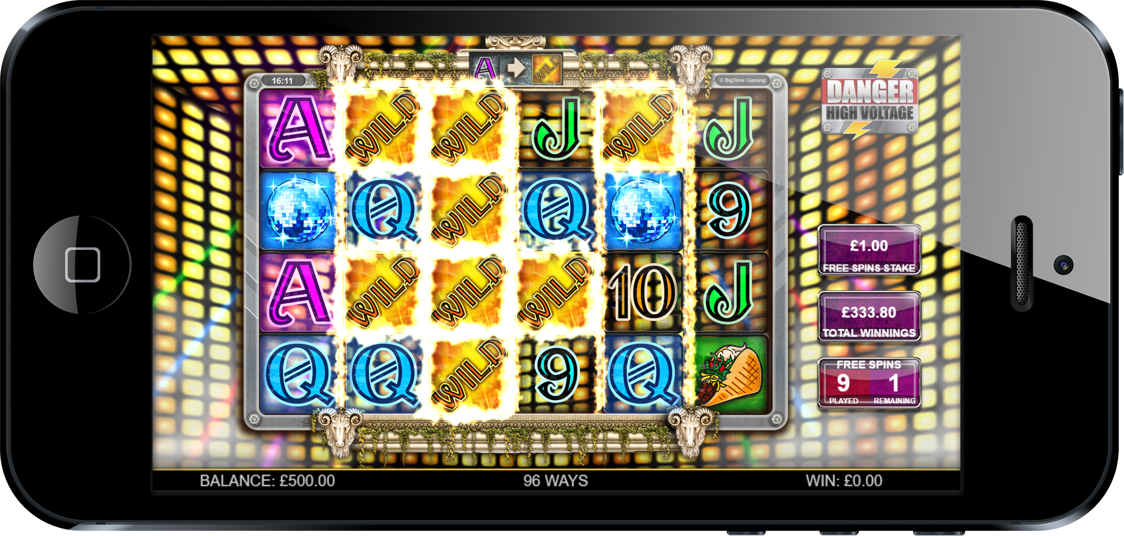 High Voltage Slot High Voltage Slot