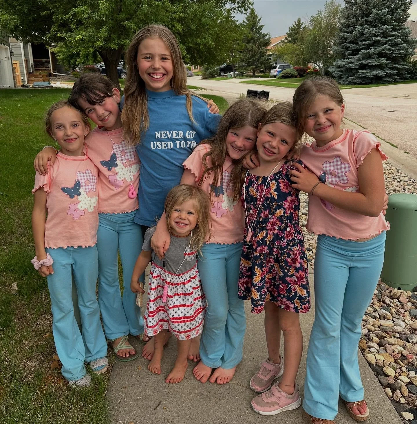 Since we found out we were moving to South Dakota, my big birthday celebrator, Noelle, was very concerned her little besties wouldn’t be able to be at her birthday. She talks about her birthday year round and for several months she mentioned to