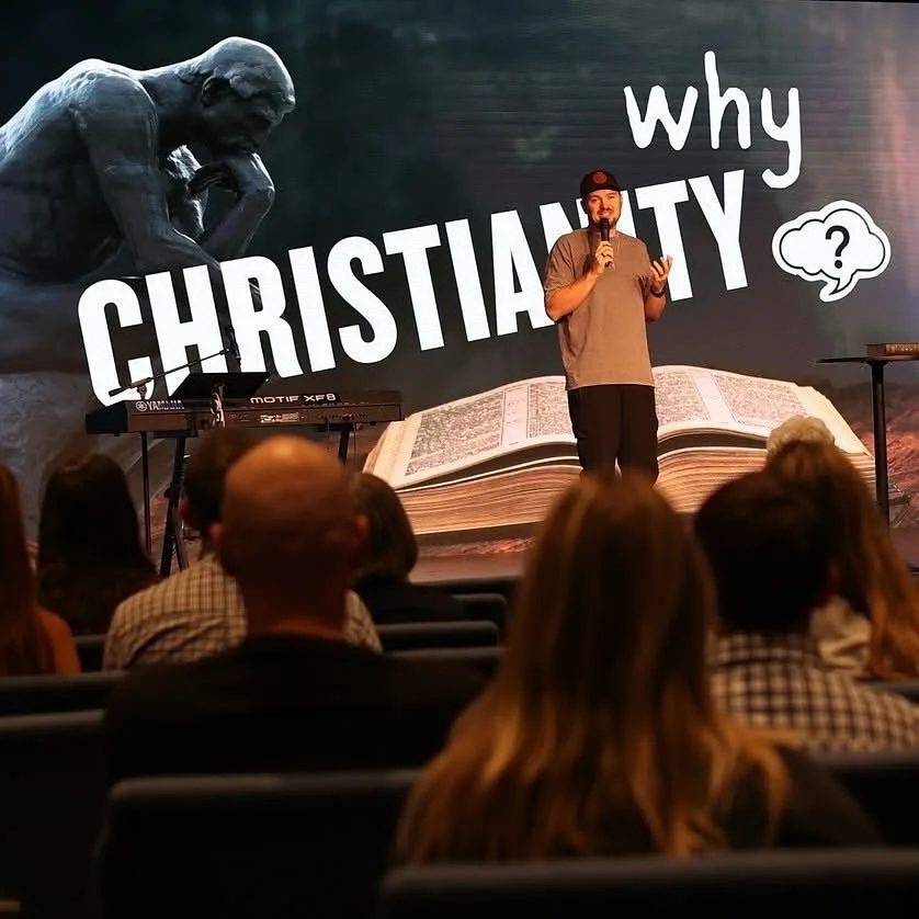 This past Sunday I shared a message called Why Christianity?—a question that matters more than ever in this particular time in our nation. All around us people are searching for meaning, hope, and truth. The noise is loud, the options are many,
