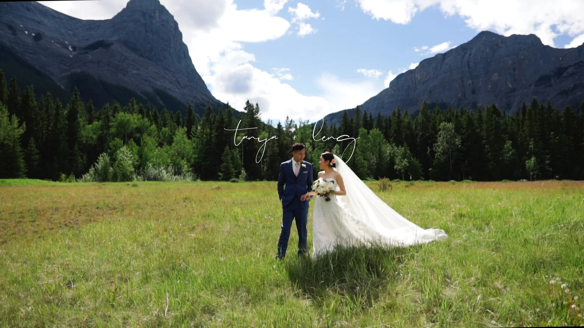 ATELIER PARFAIT | Tanya + Leng Highlight Film | Canmore Wedding Videographers