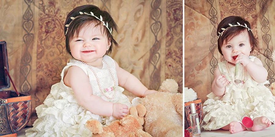 Cream & Pearls {Astazia 6 Months}