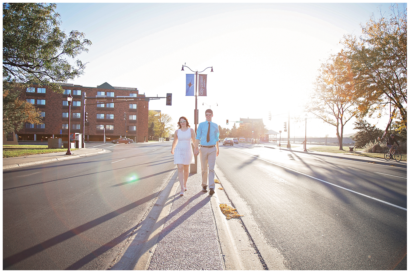 Joshua + Rachel | Fresh and Fun Old Town Mankato Engagement Session | Mankato Wedding Photographer