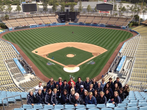 Wanderers Junior Hockey at Dodgers Stadium 2011