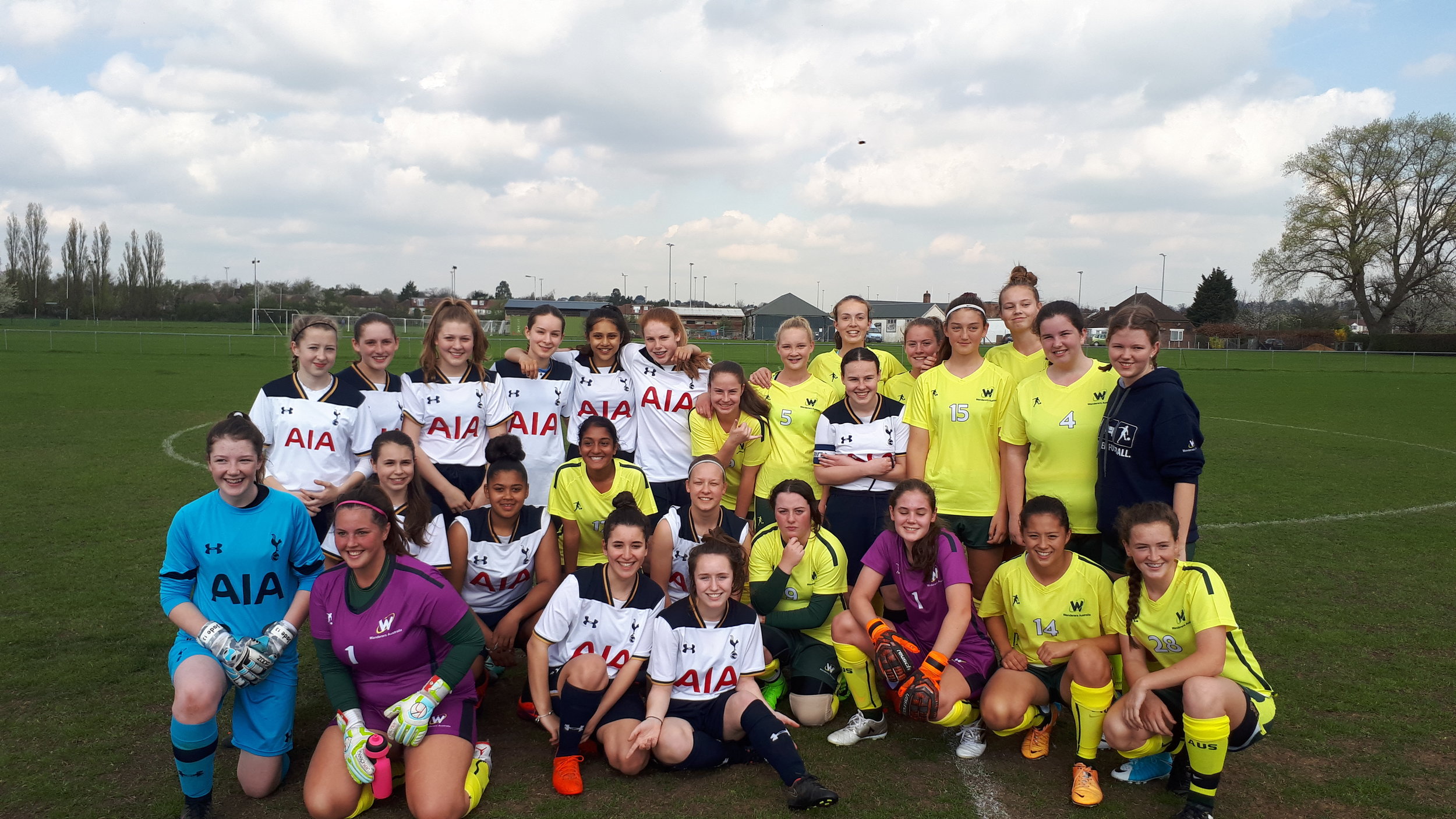 Wanderers Australia V Tottenham April 2017