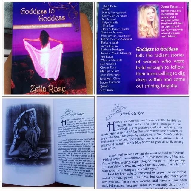 Goddess to Goddess:: by Zetta Rose::: Radiant tales of light filled journeys of women who were bold enough to follow their inner calling to dig deep and come out shining brightly. (Read about me and my coming undone and back together again and how Seeking Santosha Nicaragua was born::: purchase on Amazon)