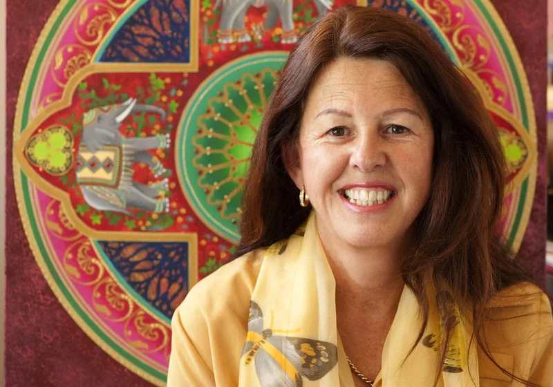 Karen loves creating meaningful mandalas. Something to support, heal or offer with love.