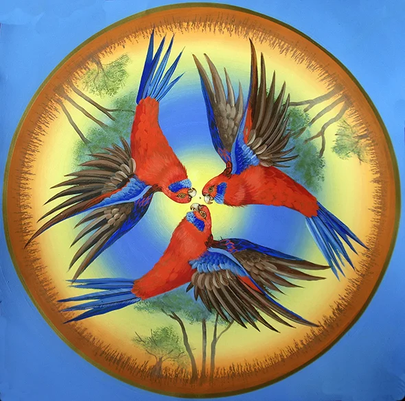 rosellas in flight.jpg