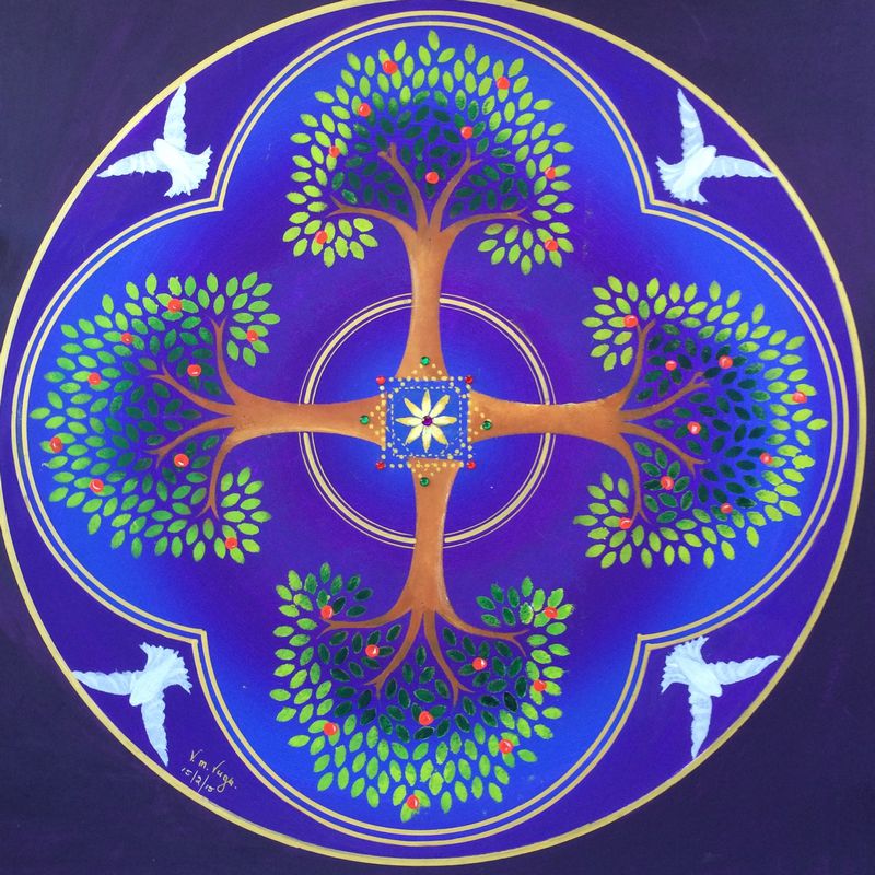 mandala of trees