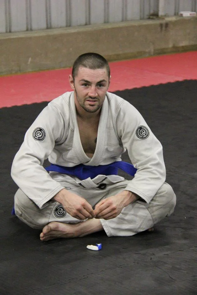 HMAA's newest Blue Belt, Bayden Mandich