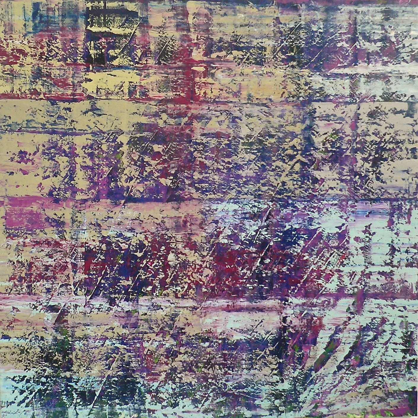 Untitled (Purple/Beige)
