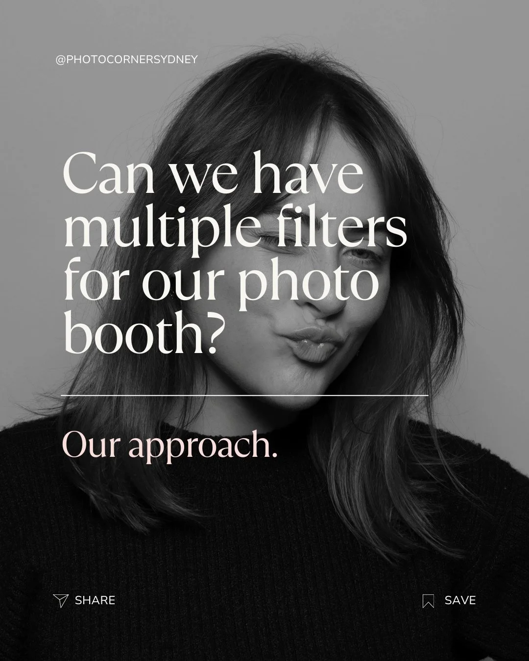 We&rsquo;ve tested this hundreds of times. One considered filter almost always leads to better photos, smoother flow, and a more cohesive final gallery.⁠
⁠
Less hesitation. More intention.⁠
⁠
Choose your filter. We&rsquo;ll handle the rest.