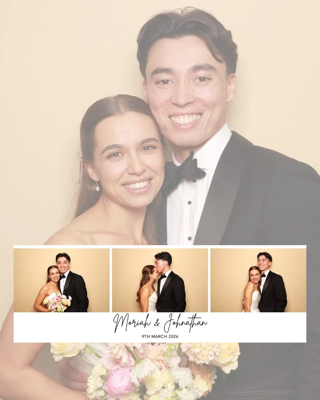 Every detail, considered.⁠
⁠
Moriah and Jonathan&rsquo;s custom print design was created to feel seamless with the rest of the day⁠
⁠
Simple, refined, and easy to love ✨⁠
⁠
@growwild.weddings⁠
⁠
#SouthernHighlandsPhotoBooth #BowralWeddingPhotoBooth #