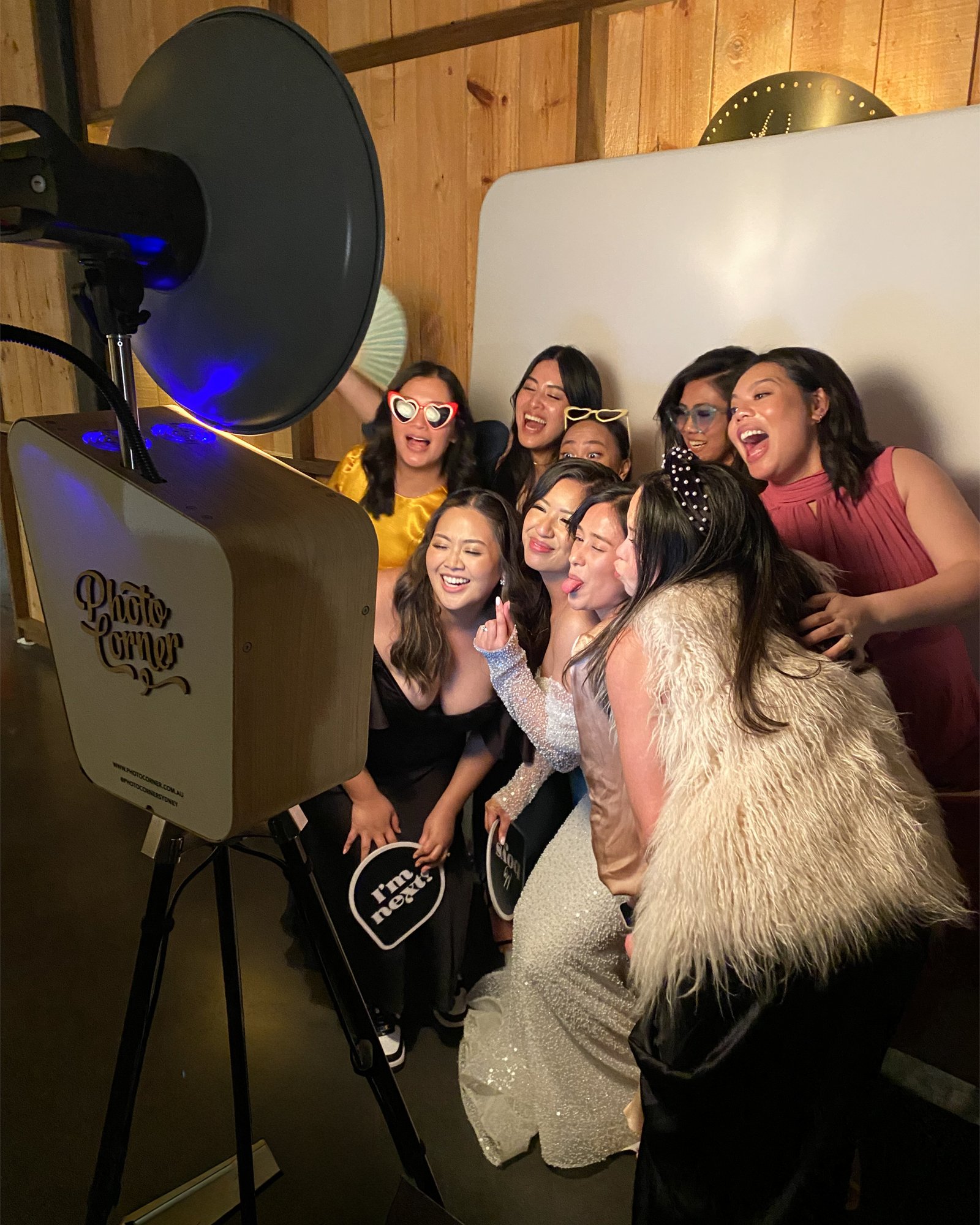 Wedding Photo Booth at The Stables, Bendooley Estate