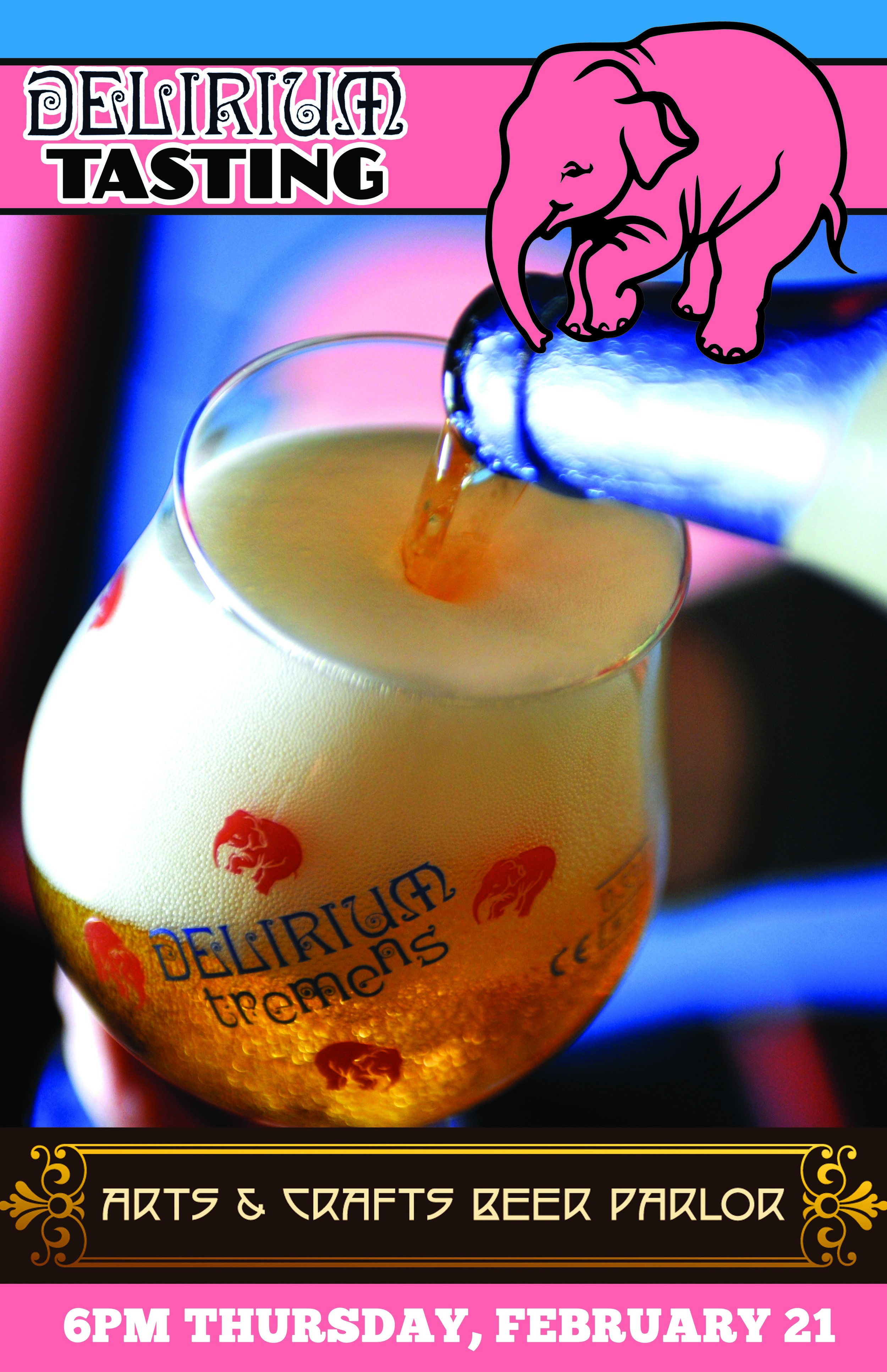ARTS AND CRAFTS BEER PARLOR_DELIRIUM TASTING.jpg