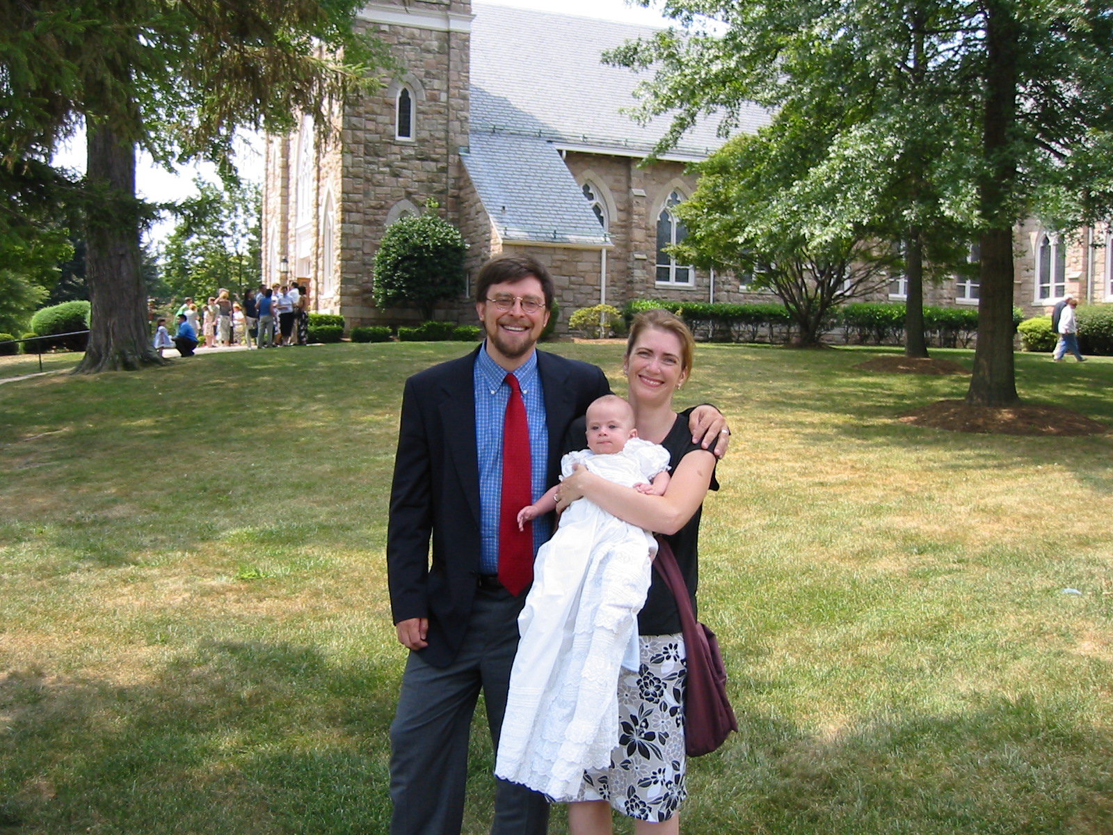 Baptism in Falls Church in August 2002