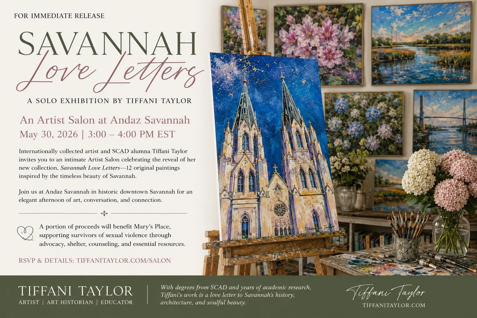 Love Letters to Savannah Exhibition, 2026
