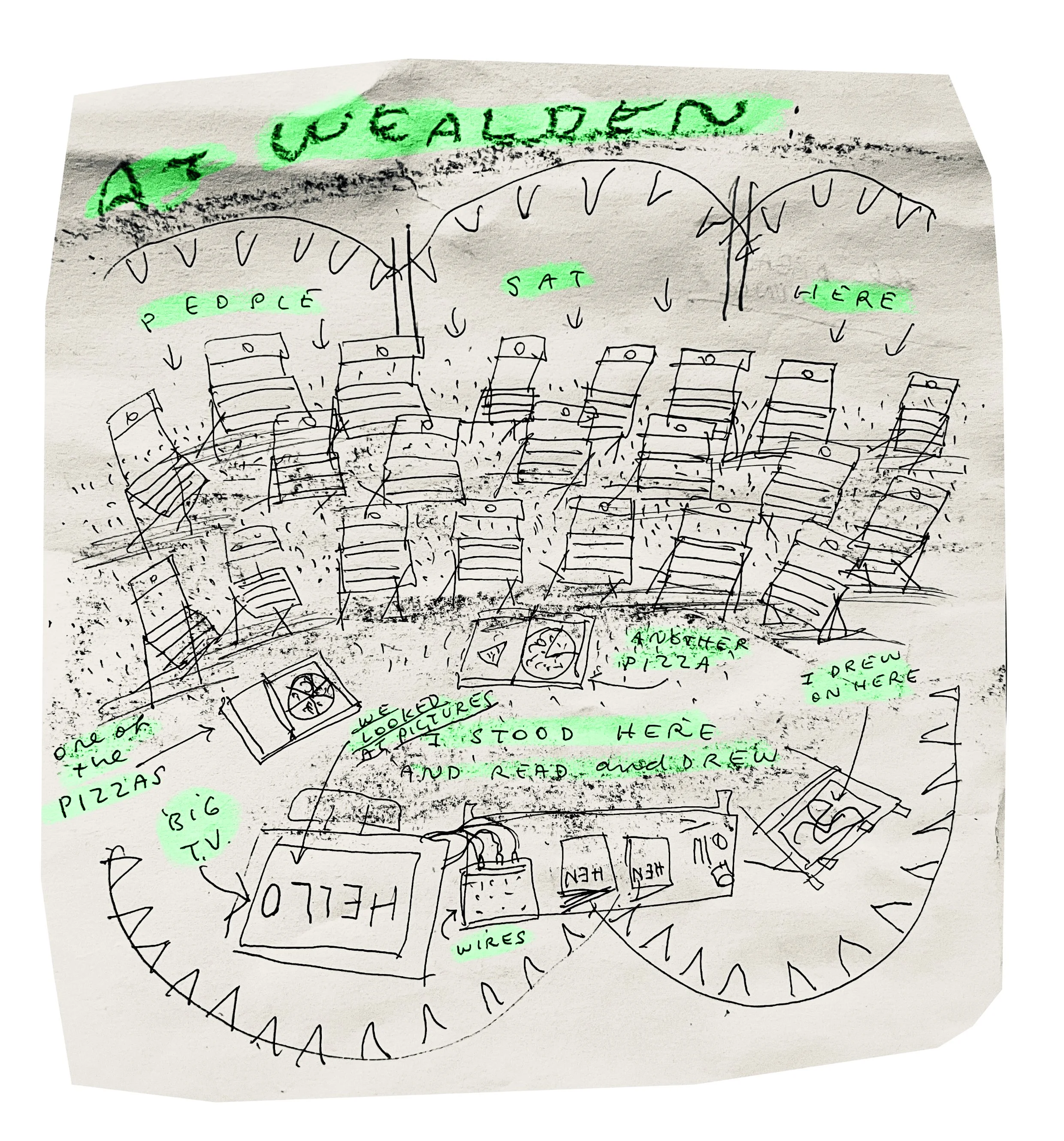 David Mackintosh book reading and drawing event at Wealden Festival 2026