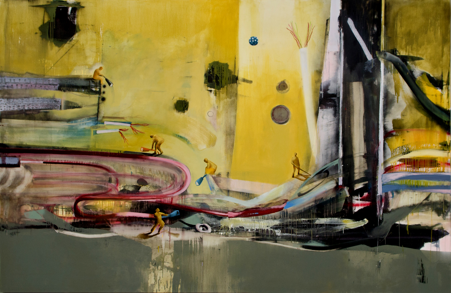 Marcus Jansen's painting Circuit Break