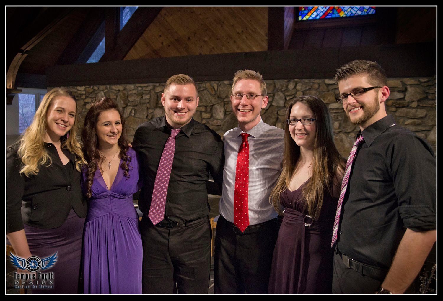 The composer with Force Majeure Quintet in 2014.