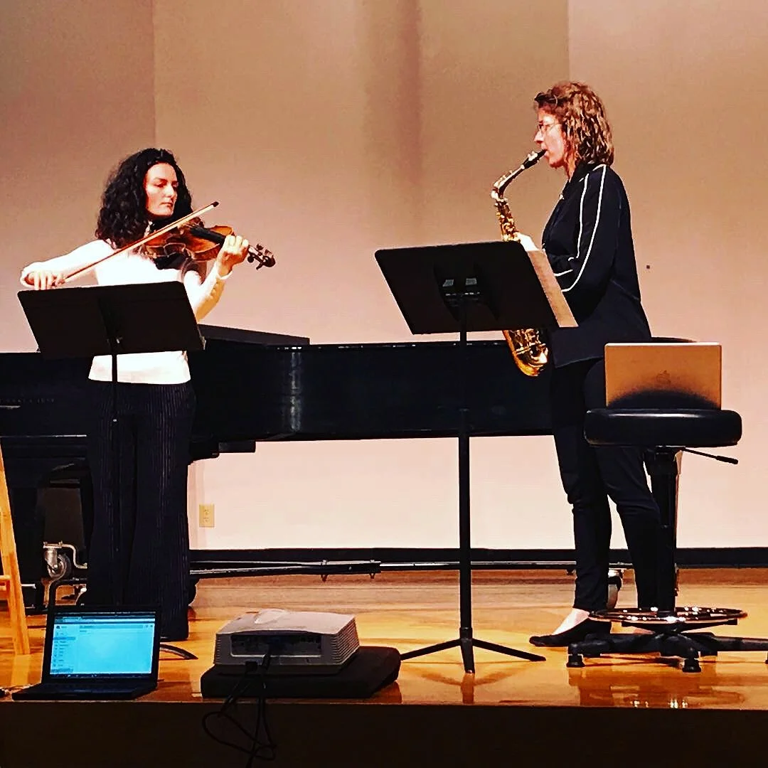 Dedicatees Serena Scibelli and Shawna Pennock