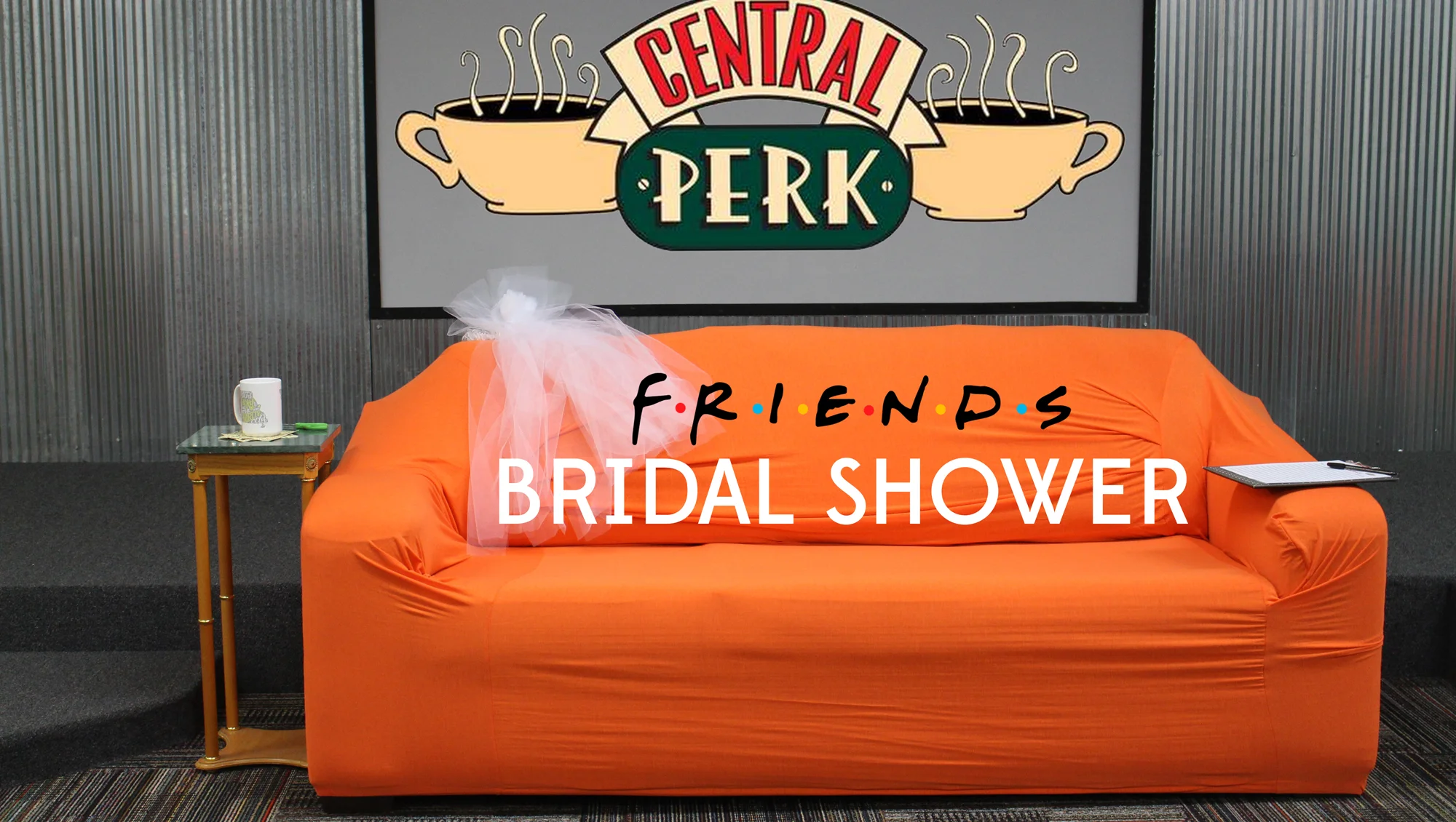 central perk bridal shower