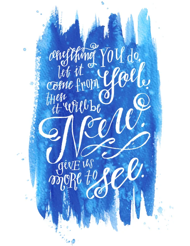 making something new