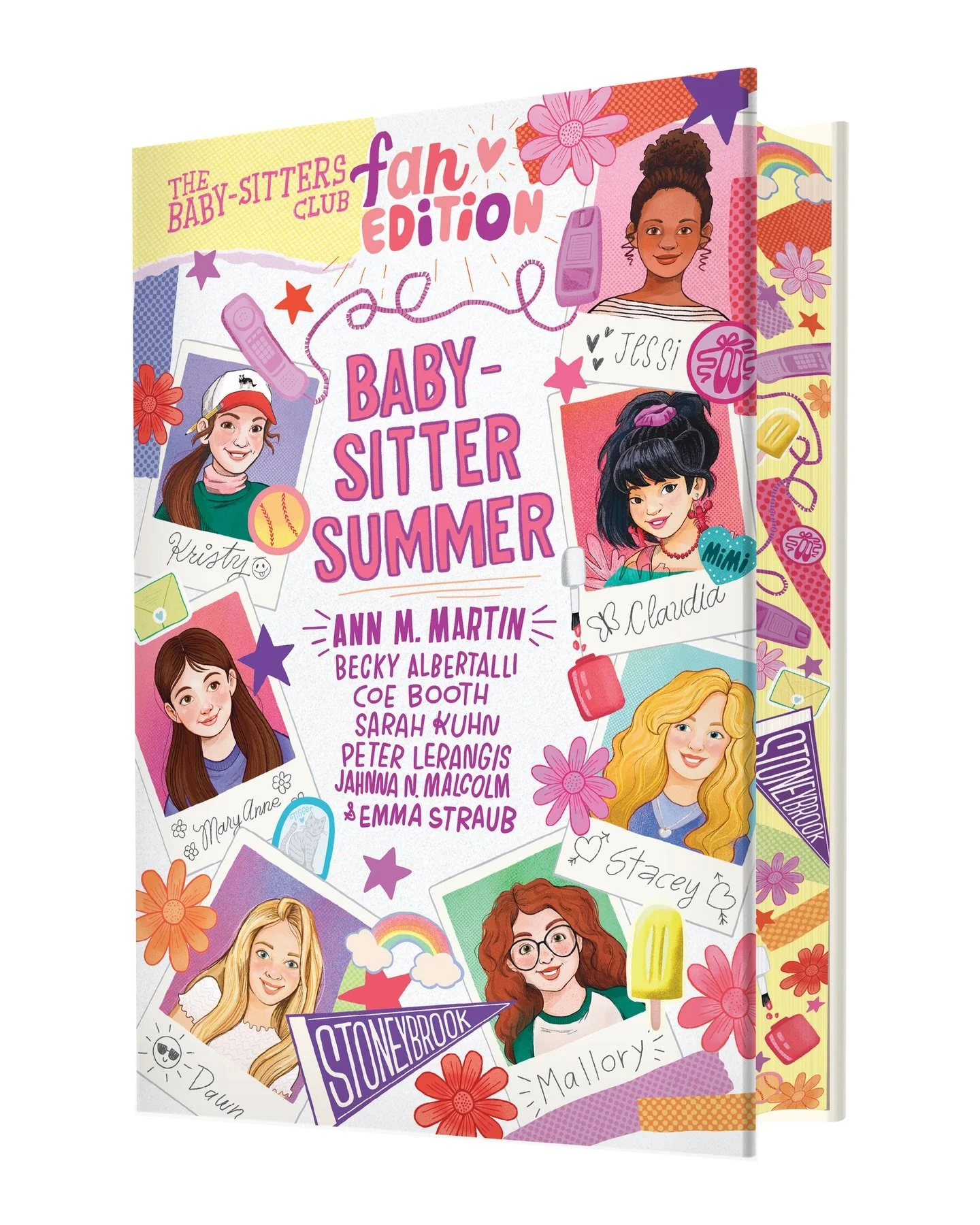 It was SUCH an honor to work with @scholastic to illustrate the cover of the NEWEST Baby-Sitters Club book! Hitting shelves on July 7th. :) 

This book celebrates 40 years of these beloved characters and stories with brand-new stories by an all-star 