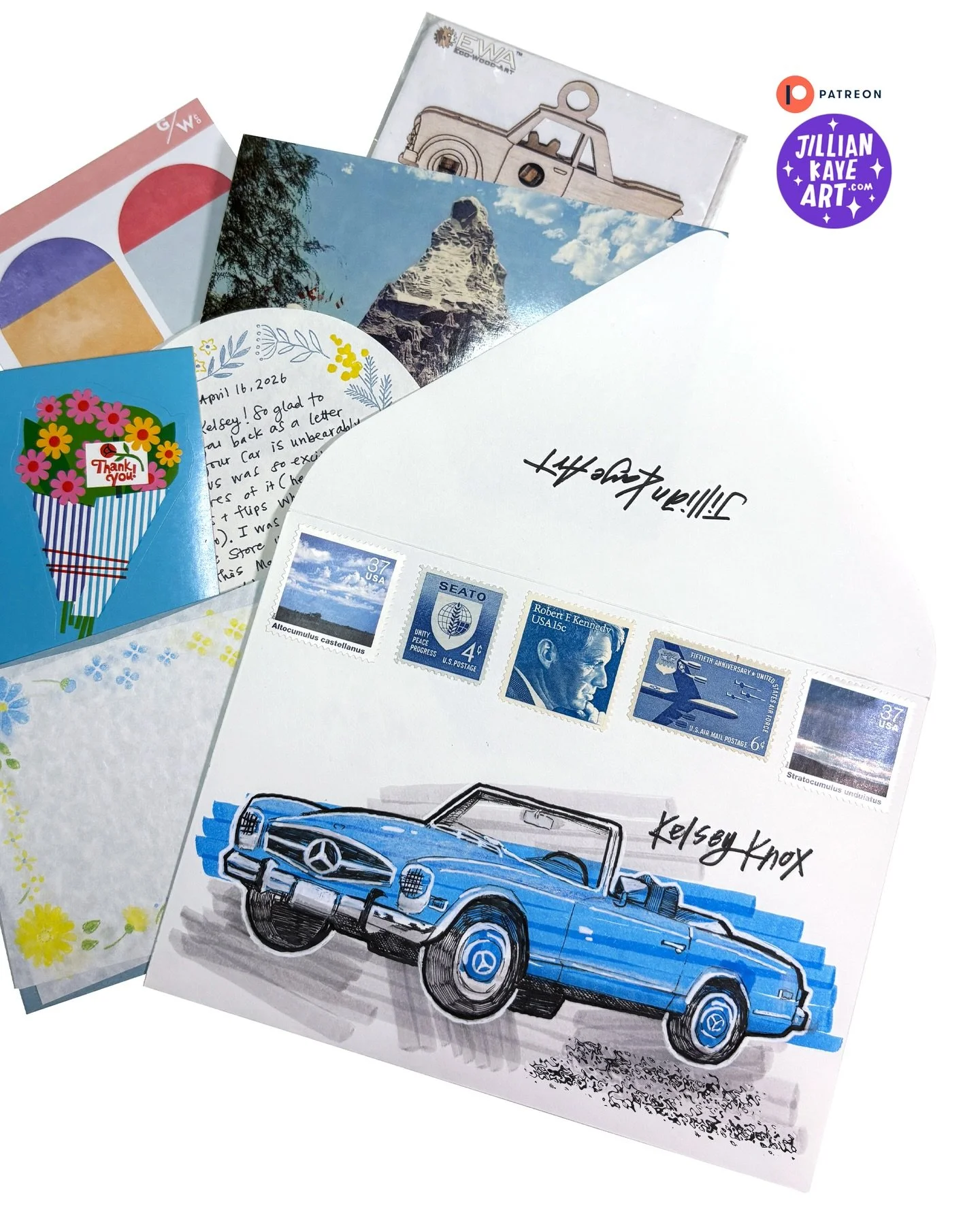 Not a car person, but I&rsquo;ll GLADLY illustrate them! 🚙 I have what you may call &ldquo;car blindness&rdquo; because I just cannot tell them apart&hellip; unless they are absolutely stunning like this 1969 Mercedes 280SL.