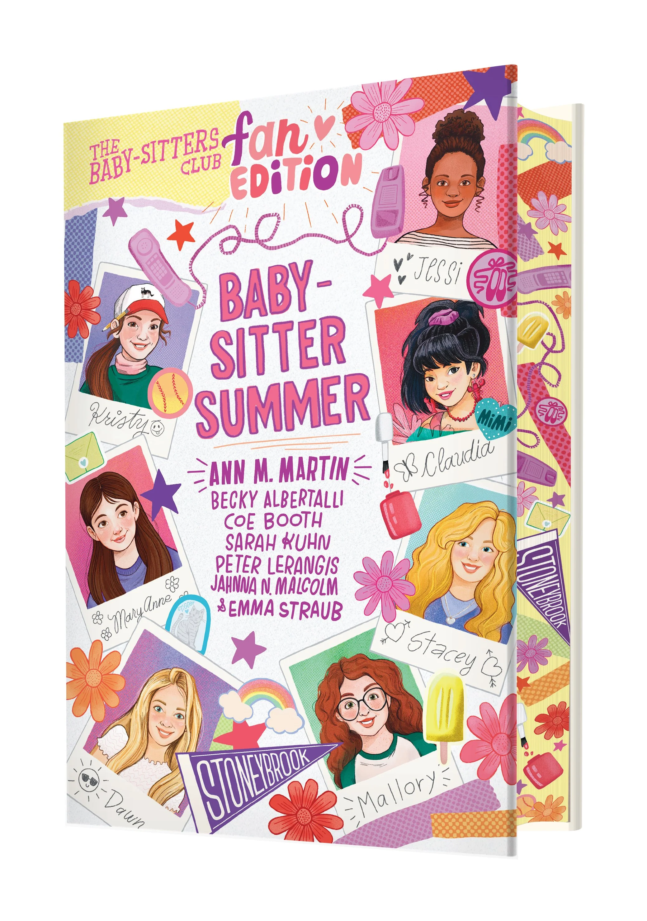   Baby-Sitter Summer   Cover Illustrations by Jillian Kaye.  Client: Scholastic 