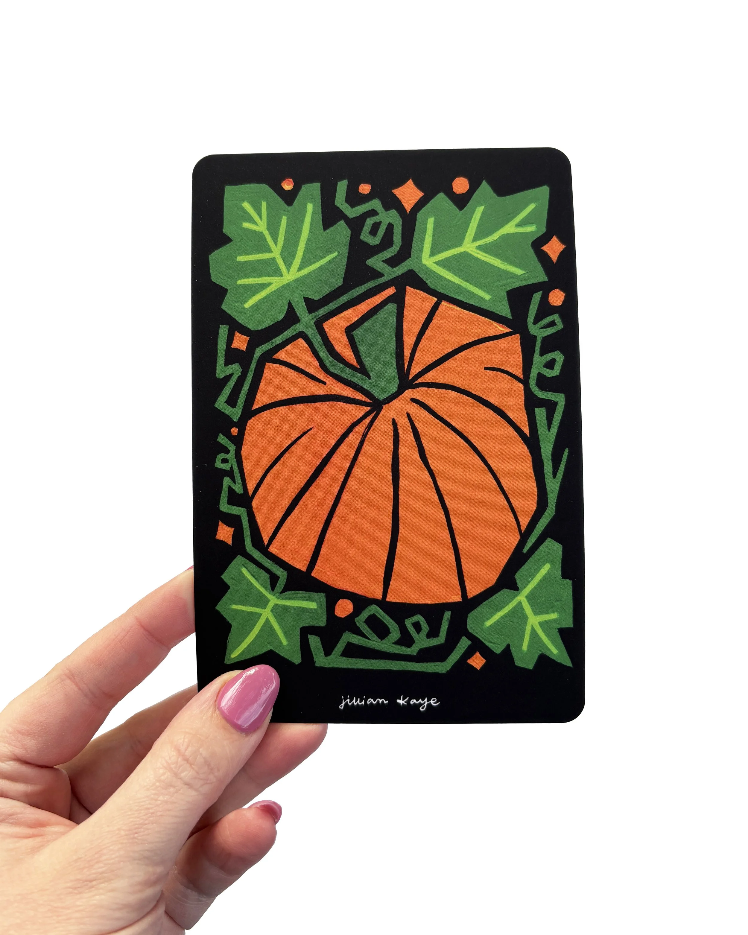 Pumpkin Patch | 4x6 Postcard
