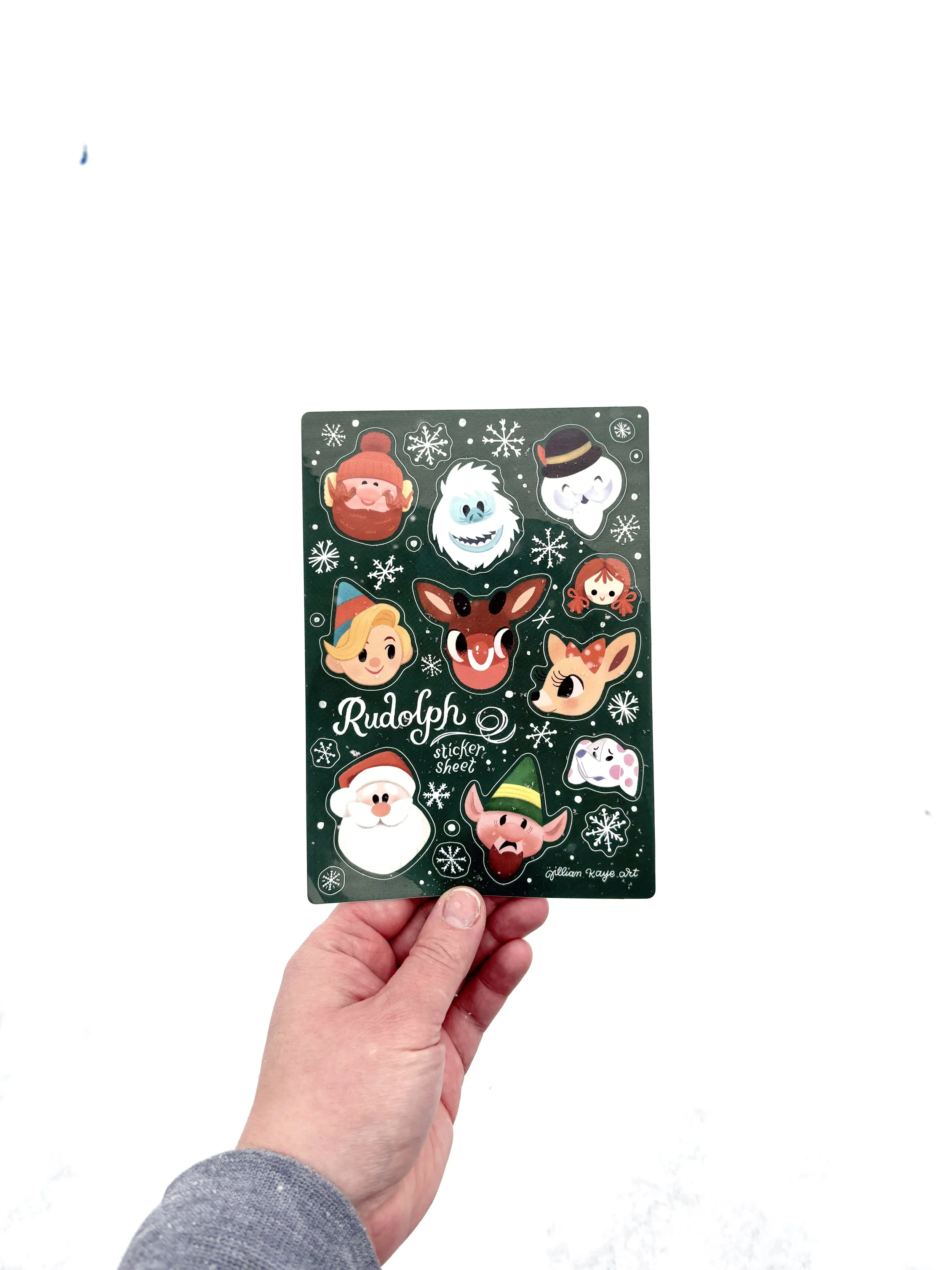 Rudolph the Red-Nosed Reindeer | 5x7 Sticker Sheet
