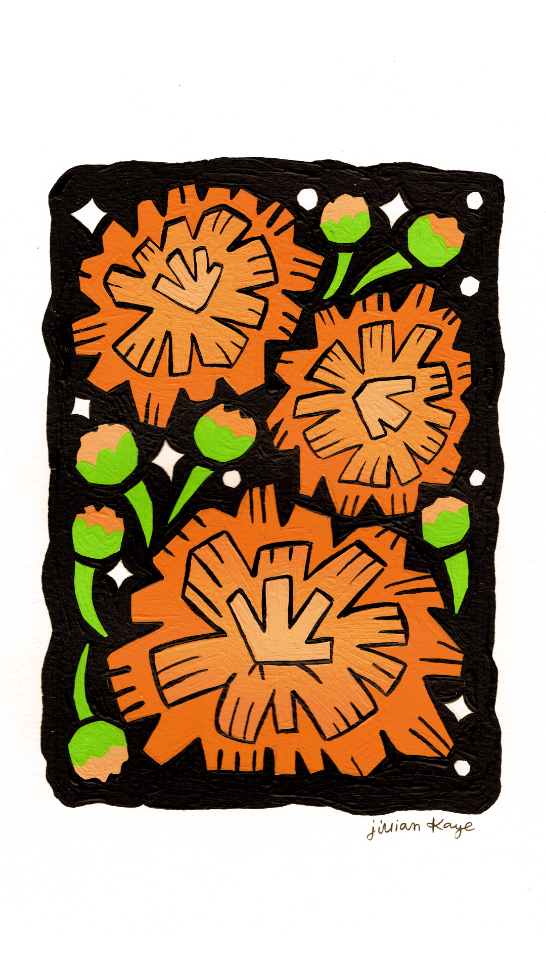 Original Work: Orange Mums | 2025