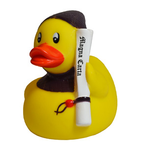 Some choose to remember Magna Quacka during bath time.